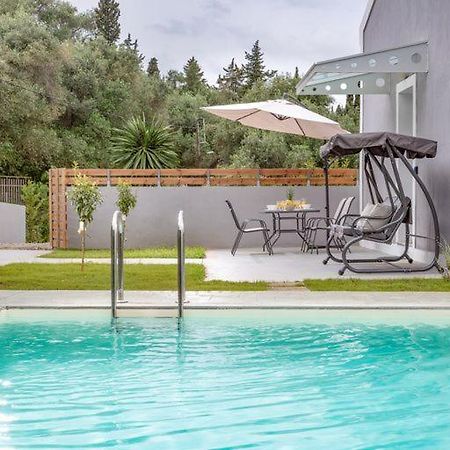 Summer Moments Pool Villa Evropouloi Bagian luar foto