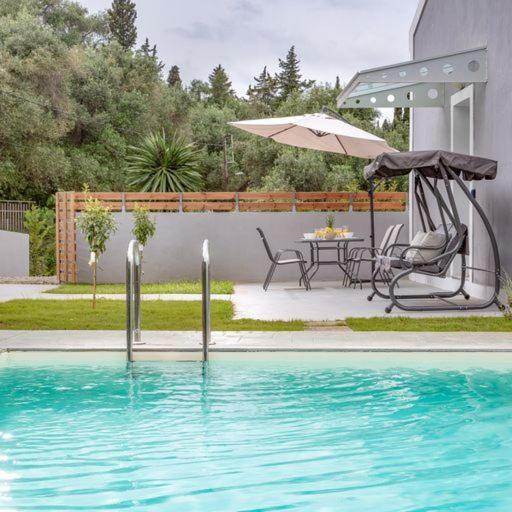 Summer Moments Pool Villa Evropouloi Bagian luar foto